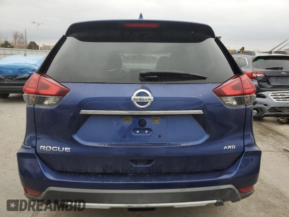 2017 Nissan Rogue S with VIN KNMAT2MV5HP553601, listed as a Copart auction lot 48413275 with 155,641 mi miles and Salvage Title. Bid and sale history available at carsss.com. Image 6.