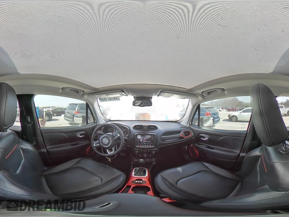 2018 Jeep Renegade Trailhawk with VIN ZACCJBCB6JPG95244, listed as a Copart auction lot 49767165 with 93,526 mi miles and Salvage Title. Bid and sale history available at carsss.com. Image 14.