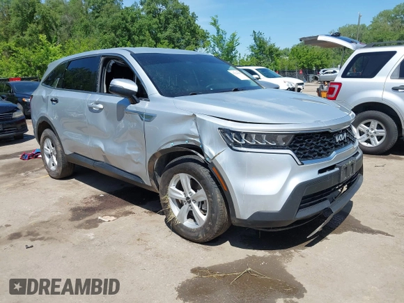 2022 Kia Sorento LX with VIN 5XYRGDLC8NG113406, listed as a IAAI auction lot 42226699 with 60,848 mi miles and . Bid and sale history available at DreamBid. Image 1.
