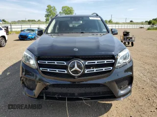 2019 Mercedes-Benz GLS 550 with VIN 4JGDF7DE7KB207583, listed as a Copart auction lot 61720464 with 76,040 mi miles and Salvage Title. Bid and sale history available at DreamBid. Image 5.