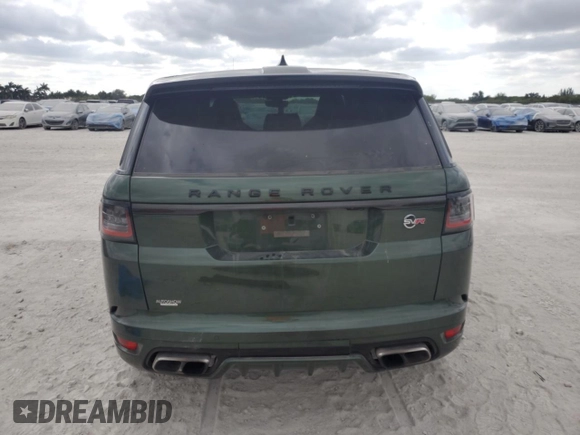 2020 Land Rover Range Rover Sport SVR z VIN SALWZ2RE5LA743951, wystawiony jako Copart lot #54134265 z przebiegiem 124 183 mil mil oraz Nie do naprawy • Non repairable. Historia ofert i sprzedaży dostępna na DreamBid. Obrazek 6.
