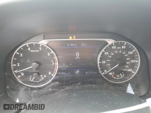 2019 Nissan Altima S with VIN 1N4BL4BV7KC230609, listed as a Copart auction lot 50467775 with 75,148 mi miles and Salvage Title. Bid and sale history available at DreamBid. Image 9.