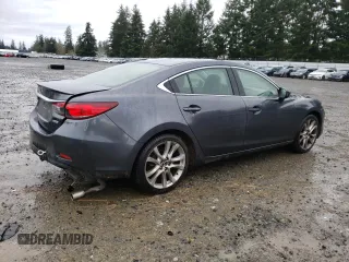 2014 Mazda Mazda6 i Touring with VIN JM1GJ1V61E1134743, listed as a Copart auction lot 47277015 with 108,166 mi miles and Salvage Title. Bid and sale history available at carsss.com. Image 3.
