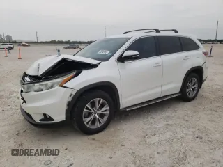 2016 Toyota Highlander LE Plus z VIN 5TDZKRFH1GS154193, wystawiony jako Copart lot #55046165 z przebiegiem 102 314 mil mil oraz Szkoda całkowita • Salvage title. Historia ofert i sprzedaży dostępna na DreamBid. Obrazek 1.