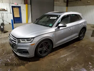 2018 Audi SQ5 Prestige with VIN WA1C4AFY7J2234009, listed as a Copart auction lot 83607894 with 90,452 mi miles and Salvage Title. Bid and sale history available at DreamBid. Image 1.