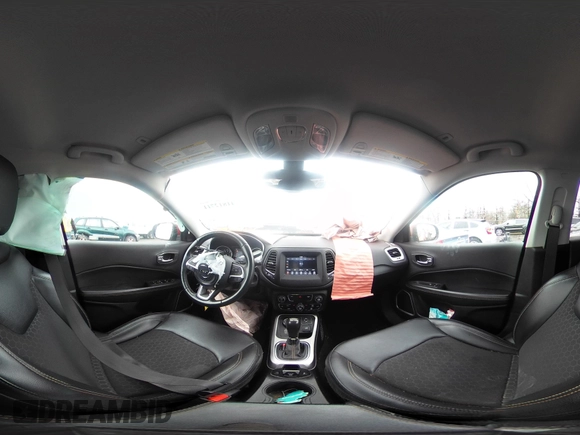 2019 Jeep Compass Latitude with VIN 3C4NJDBB7KT629155, listed as a IAAI auction lot 41812711 with 35,369 mi miles and . Bid and sale history available at DreamBid. Image 19.