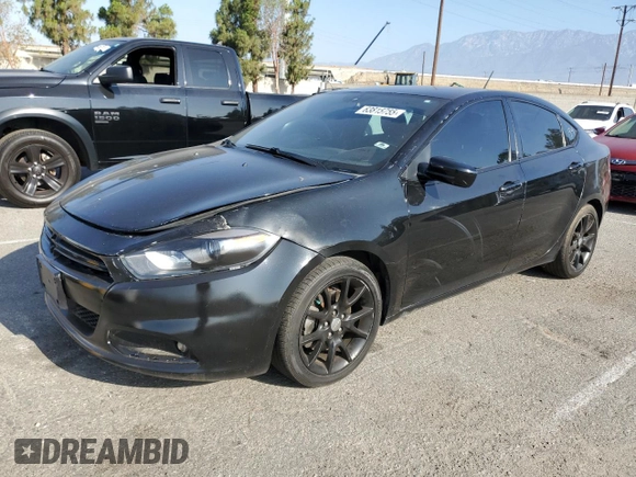 2013 Dodge Dart SXT with VIN 1C3CDFBA5DD107266, listed as a Copart auction lot 63815755 with 137,005 mi miles and Clean title. Bid and sale history available at DreamBid. Image 1.