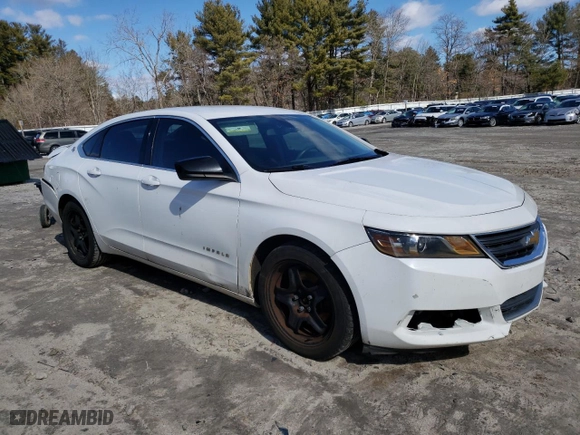 2016 Chevrolet Impala LS with VIN 2G11X5SA9G9179571, listed as a Copart auction lot 48022315 with 201,473 mi miles and Salvage Title. Bid and sale history available at carsss.com. Image 4.