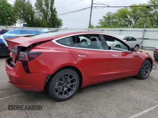 2020 Tesla Model 3 Long Range with VIN 5YJ3E1EB1LF636902, listed as a Copart auction lot 55252255 with 71,273 mi miles and Clean Title. Bid and sale history available at DreamBid. Image 3.