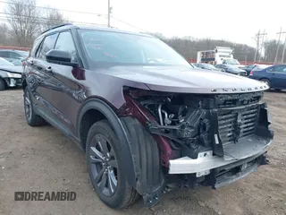 2023 Ford Explorer XLT with VIN 1FMSK8DH7PGB42506, listed as a IAAI auction lot 41610279 with 30,803 mi miles and . Bid and sale history available at carsss.com. Image 17.