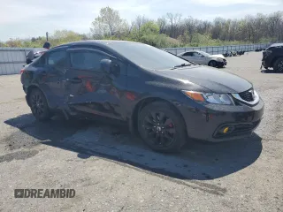 2013 Honda Civic LX with VIN 19XFB2F5XDE002161, listed as a Copart auction lot 54057915 with 94,757 mi miles and Salvage Title. Bid and sale history available at DreamBid. Image 4.