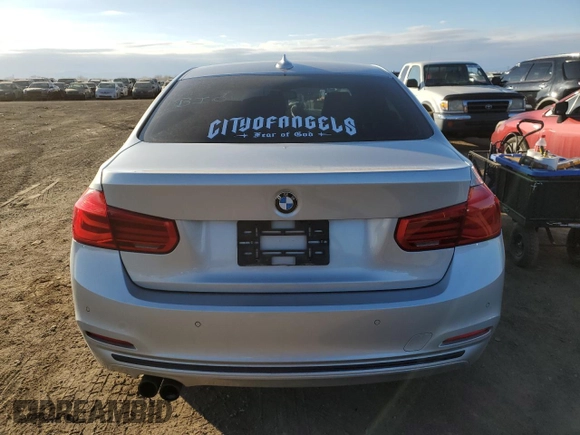 2017 BMW 3 Series 330i xDrive with VIN WBA8D9G53HNU60388, listed as a Copart auction lot 44855365 with 88,875 mi miles and Salvage Title. Bid and sale history available at carsss.com. Image 6.