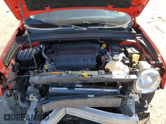 2017 Jeep Renegade Limited with VIN ZACCJBDB2HPE48490, listed as a Copart auction lot 52027175 with 41,519 mi miles and Salvage title. Bid and sale history available at DreamBid. Image 11.