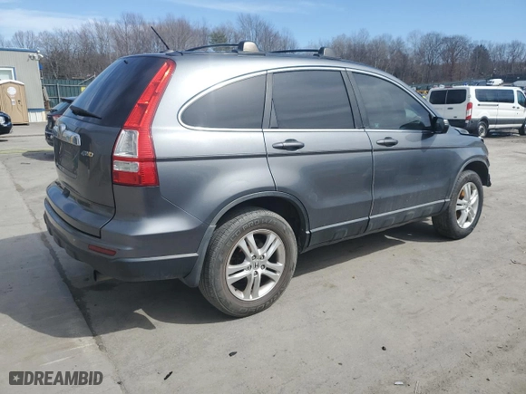 2010 Honda CR-V EX-L with VIN 5J6RE4H72AL031939, listed as a Copart auction lot 49776475 with 0 mi miles and Salvage Title. Bid and sale history available at carsss.com. Image 3.