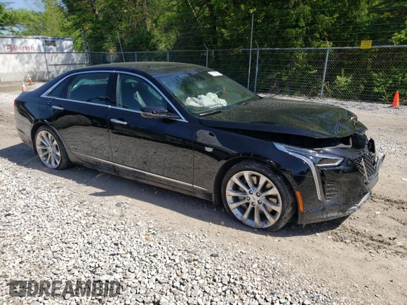 2020 Cadillac CT6 Platinum AWD with VIN 1G6KV5RJ1LU105777, listed as a Copart auction lot 57151325 with 29,004 mi miles and Salvage title. Bid and sale history available at DreamBid. Image 4.