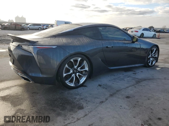 2018 Lexus LC 500h z VIN JTHHP5AY7JA003004, wystawiony jako Copart lot #84737364 z przebiegiem 28 195 mil mil oraz Szkody całkowita. Historia ofert i sprzedaży dostępna na DreamBid. Obrazek 3.