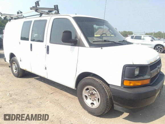 2017 Chevrolet Express Cargo with VIN 1GCWGAFF9H1172928, listed as a IAAI auction lot 42406058 with 190,885 mi miles and . Bid and sale history available at DreamBid. Image 1.