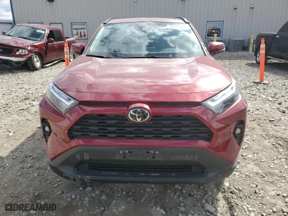2024 Toyota RAV4 XLE Premium with VIN 2T3A1RFV0RW478467, listed as a Copart auction lot 52505305 with 7,367 mi miles and Salvage Title. Bid and sale history available at carsss.com. Image 5.