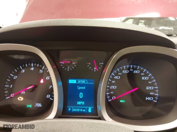 2017 Chevrolet Equinox LT with VIN 2GNALCEKXH1587726, listed as a IAAI auction lot 41882418 with 83,914 mi miles. Bid and sale history available at carsss.com. Image 7.