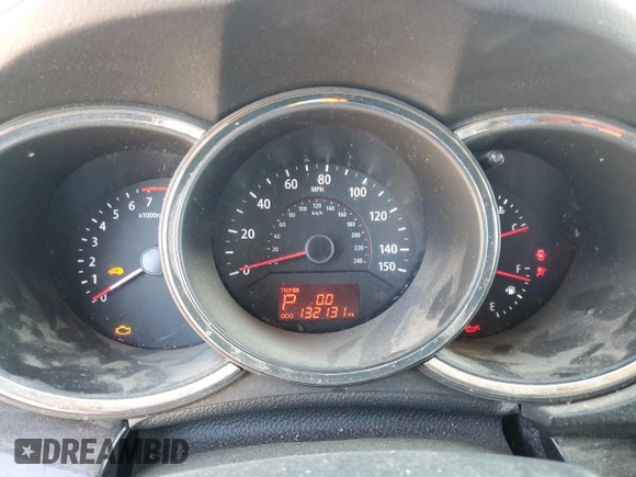 2012 Kia Sorento EX with VIN 5XYKU4A27CG299165, listed as a Copart auction lot 50640275 with 132,131 mi miles and Clean Title. Bid and sale history available at carsss.com. Image 9.