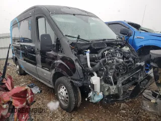 2023 Ford Transit Cargo with VIN 1FTBR1C87PKA37003, listed as a Copart auction lot 78436043 with 24,641 mi miles and . Bid and sale history available at DreamBid. Image 4.