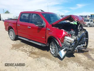 2015 Ford F-150 XLT with VIN 1FTEW1EGXFKE72820, listed as a IAAI auction lot 41807621 with Not provided miles and . Bid and sale history available at DreamBid. Image 1.