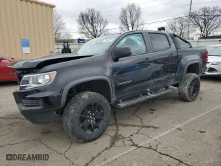 2022 Chevrolet Colorado 4WD ZR2 with VIN 1GCGTEEN7N1116854, listed as a Copart auction lot 47842595 with 56,967 mi miles and Salvage Title. Bid and sale history available at carsss.com. Image 1.