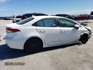 2020 Toyota Corolla L with VIN 5YFDPRAE1LP144226, listed as a Copart auction lot 49531845 with 28,537 mi miles and Salvage Title. Bid and sale history available at carsss.com. Image 3.