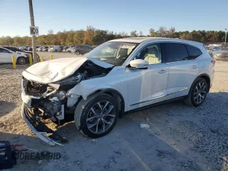 2023 Acura MDX w/Technology Package with VIN 5J8YD9H46PL005510, listed as a Copart auction lot 83422284 with 35,681 mi miles and Salvage Title. Bid and sale history available at carsss.com. Image 1.
