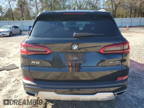 2019 BMW X5 xDrive40i with VIN 5UXCR6C51KLL33952, listed as a Copart auction lot 44620695 with 0 mi miles and Salvage Title. Bid and sale history available at carsss.com. Image 6.