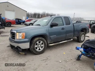 2008 GMC Sierra 1500 Work Truck with VIN 2GTEK19J581274604, listed as a Copart auction lot 42927555 with 113,619 mi miles and Salvage Title. Bid and sale history available at DreamBid. Image 1.