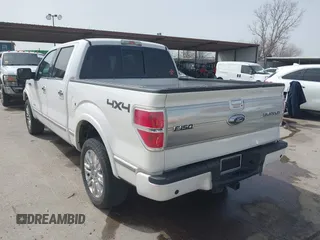 2011 Ford F-150 XLT with VIN 1FTFW1ET4BFD28586, listed as a IAAI auction lot 41740407 with 67,335 mi miles. Bid and sale history available at carsss.com. Image 3.