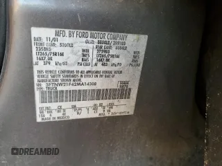 2002 Ford F-250 XL with VIN 3FTNW21F42MA14308, listed as a Copart auction lot 48522435 with 459,947 mi miles and Salvage title. Bid and sale history available at DreamBid. Image 14.