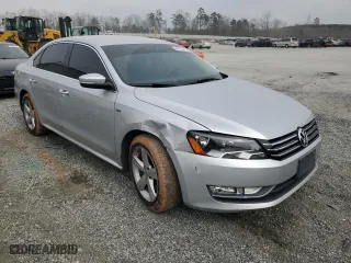 2015 Volkswagen Passat 1.8T Limited Edition with VIN 1VWAT7A31FC115420, listed as a Copart auction lot 48916295 with 111,166 mi miles and Salvage Title. Bid and sale history available at carsss.com. Image 4.