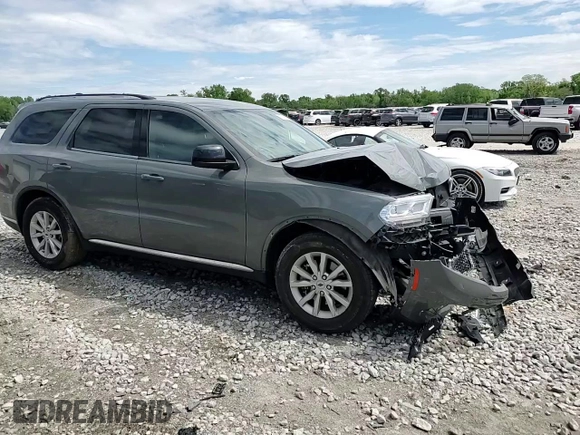 2023 Dodge Durango SXT with VIN 1C4RDHAG6PC630345, listed as a Copart auction lot 56040345 with 37,043 mi miles and Salvage title. Bid and sale history available at DreamBid. Image 13.