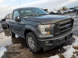 2017 Ford F-150 XL with VIN 1FTMF1EP3HKD07867, listed as a Copart auction lot 79906954 with 80,391 mi miles and Salvage title. Bid and sale history available at DreamBid. Image 4.