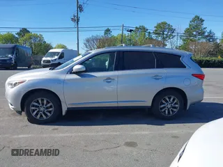 2015 Infiniti QX60 with VIN 5N1AL0MN0FC502107, listed as a IAAI auction lot 41793449 with 180,961 mi miles. Bid and sale history available at carsss.com. Image 14.