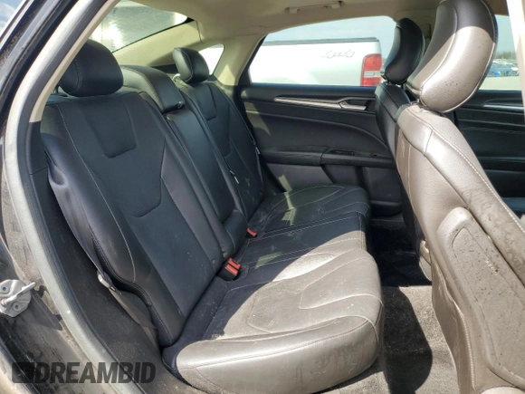 2015 Ford Fusion Titanium with VIN 3FA6P0D94FR308849, listed as a Copart auction lot 50436205 with 214,565 mi miles and Clean Title. Bid and sale history available at carsss.com. Image 10.