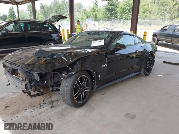 2015 Ford Mustang GT with VIN 1FA6P8CF9F5346165, listed as a IAAI auction lot 42575412 with 79,174 mi miles and . Bid and sale history available at DreamBid. Image 17.