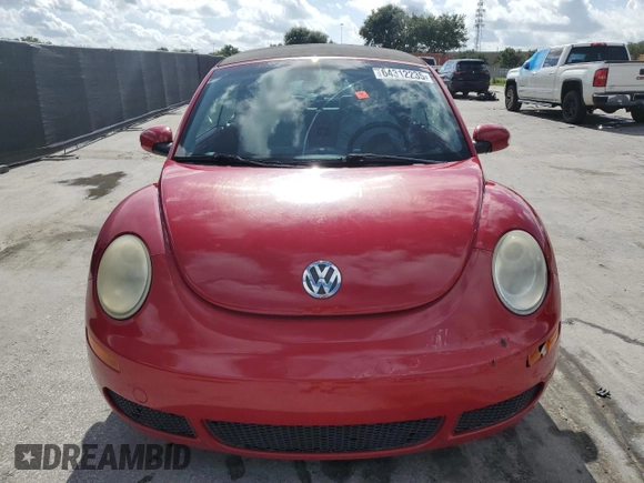 2010 Volkswagen Beetle Final Edition with VIN 3VWRW3AL6AM008857, listed as a Copart auction lot 64312235 with 104,318 mi miles and Salvage title. Bid and sale history available at DreamBid. Image 5.