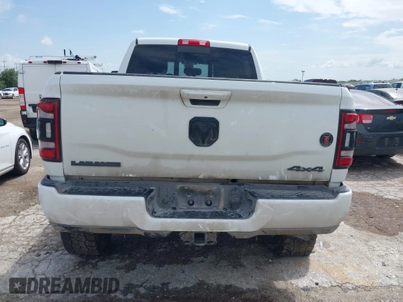 2023 Ram 2500 Laramie with VIN 3C6UR5FL3PG553812, listed as a IAAI auction lot 39891964 with 33,303 mi miles. Bid and sale history available at carsss.com. Image 16.
