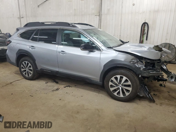 2025 Subaru Outback Premium z VIN 4S4BTADC8S3138991, wystawiony jako Copart lot #58778345 z przebiegiem 10 208 mil mil oraz Szkoda całkowita • Salvage title. Historia ofert i sprzedaży dostępna na DreamBid. Obrazek 4.
