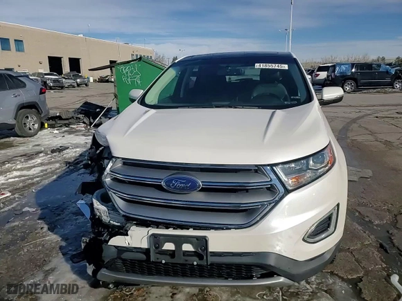 2016 Ford Edge SEL with VIN 2FMPK4J97GBC68044, listed as a Copart auction lot 41855745 with 88,338 mi miles and Salvage Title. Bid and sale history available at carsss.com. Image 14.