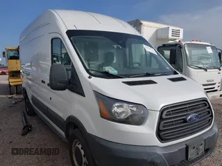 2016 Ford Transit Cargo z VIN 1FTYR3XM6GKB25327, wystawiony jako IAAI lot #42468273 z przebiegiem 137 976 mil mil oraz . Historia ofert i sprzedaży dostępna na DreamBid. Obrazek 1.