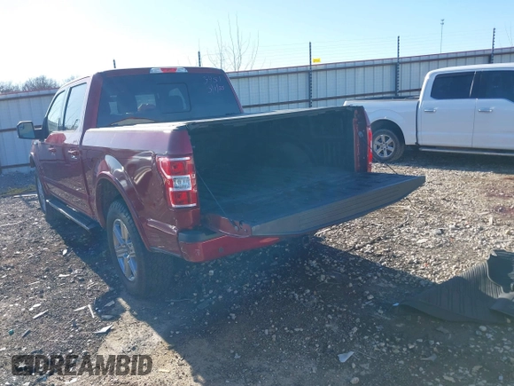 2019 Ford F-150 XL with VIN 1FTEW1E59KKE73451, listed as a IAAI auction lot 41717089 with 63,386 mi miles. Bid and sale history available at carsss.com. Image 3.