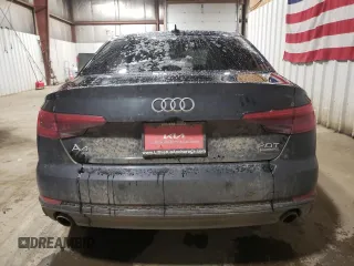 2017 Audi A4 Premium Plus with VIN WAUENAF42HN041975, listed as a Copart auction lot 88557315 with 74,291 mi miles and Salvage Title. Bid and sale history available at carsss.com. Image 6.