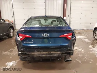 2017 Hyundai Sonata SE with VIN 5NPE24AF7HH528398, listed as a IAAI auction lot 41591124 with 104,587 mi miles. Bid and sale history available at carsss.com. Image 17.