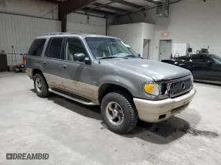 2001 Mercury Mountaineer with VIN 4M2ZU86P01UJ00182, listed as a Copart auction lot 84925404 with 254,568 mi miles and Salvage Title. Bid and sale history available at carsss.com. Image 4.