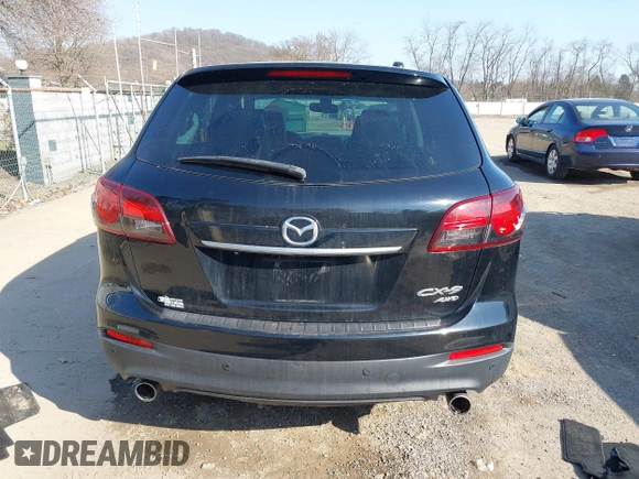 2013 Mazda CX-9 Grand Touring with VIN JM3TB3DA5D0407272, listed as a IAAI auction lot 41760028 with 188,900 mi miles and . Bid and sale history available at carsss.com. Image 16.