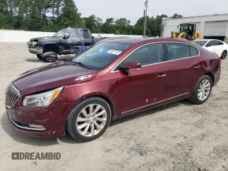 2015 Buick LaCrosse Leather with VIN 1G4GB5G35FF293272, listed as a Copart auction lot 58207145 with 114,229 mi miles and Salvage title. Bid and sale history available at DreamBid. Image 1.